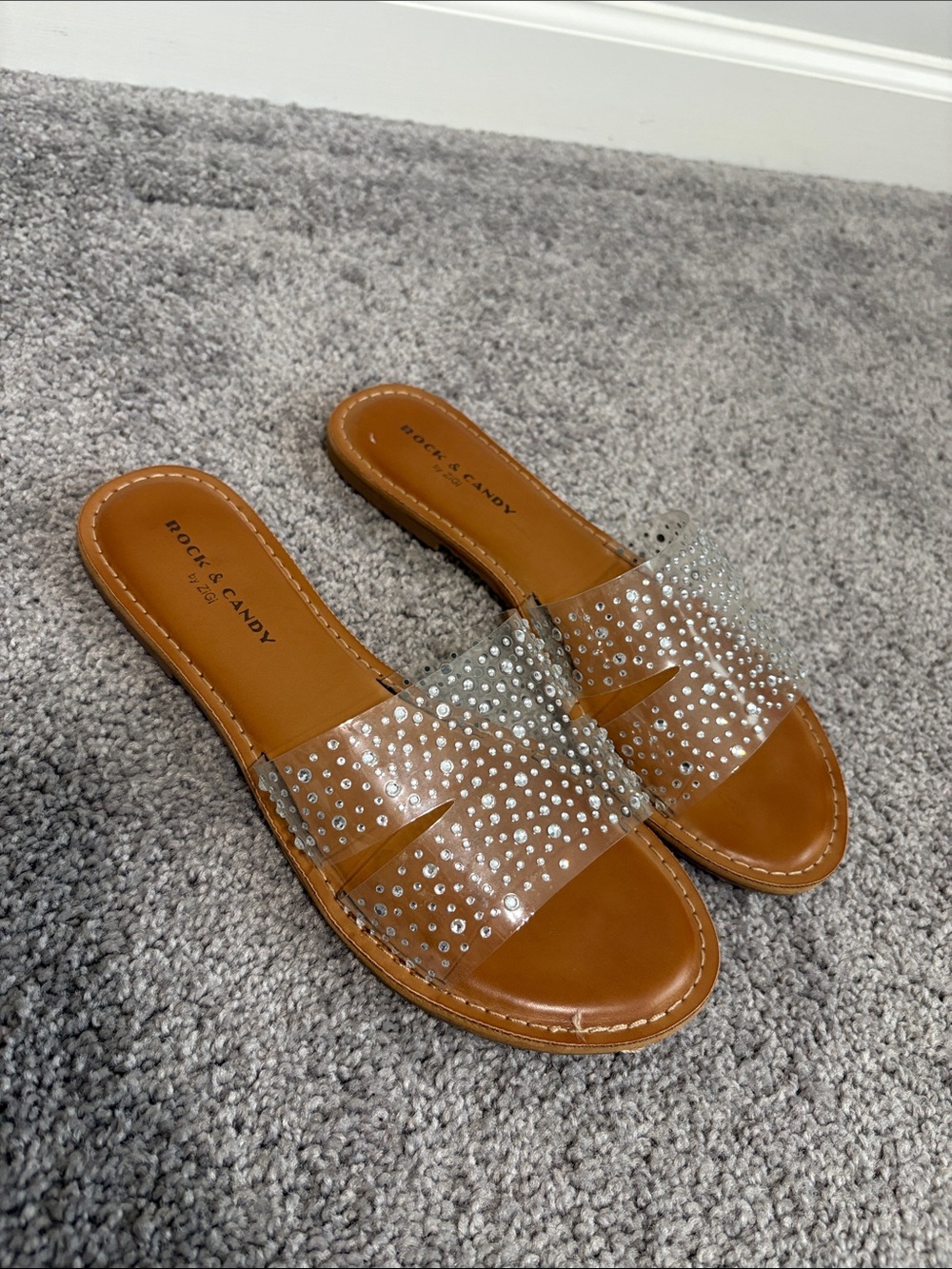 Rock & Candy by Zigi slide sandals